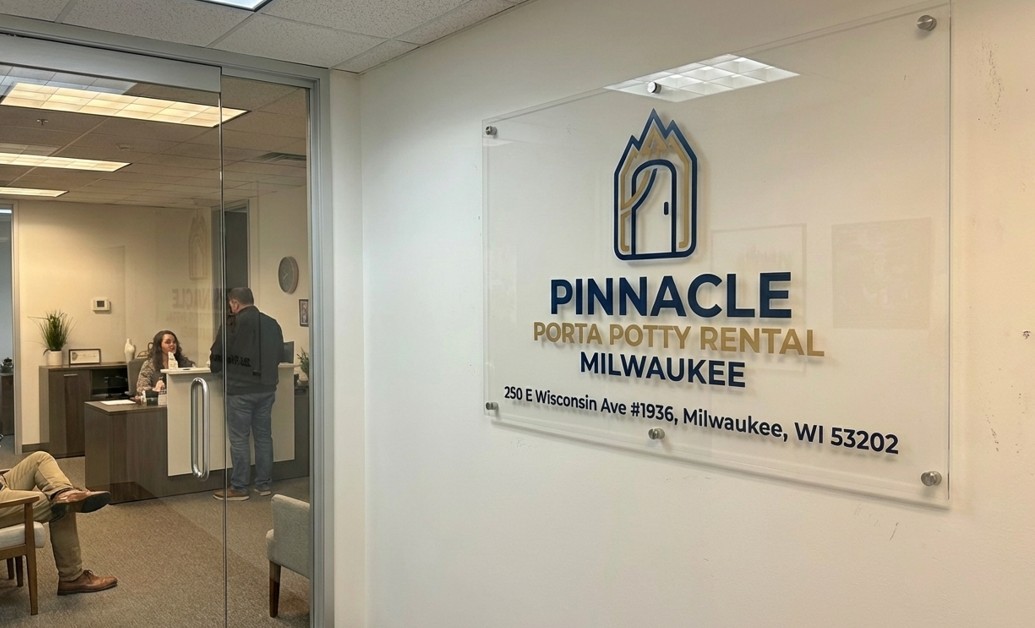 Pinnacle Porta Potty Rental Branding